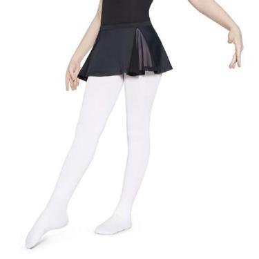 Imagem de Meia Calça com ou sem Pé - Capezio, Branco, M