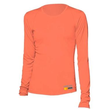 Imagem de Camisa Feminina Uv 50+ Coral Tamanho PP - Prolife