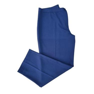 Imagem de Calça Social Feminina Microfibra Two Way Reta Plus Size 56 ao 60 - Var