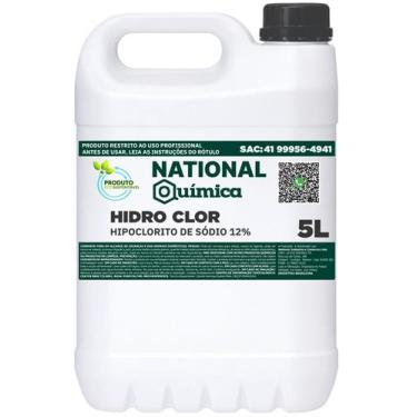 Imagem de Hipoclorito de Sódio 5 L Hidro Clor National Química