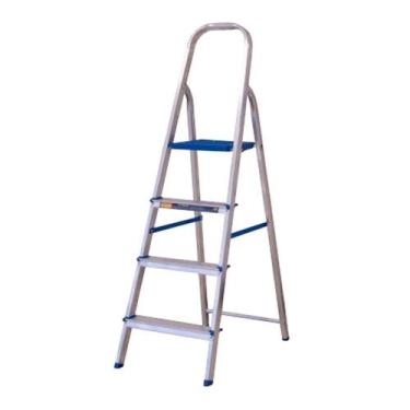Imagem de Escada Residencial Doméstica Alumínio 4 Degraus ER4 Alumasa