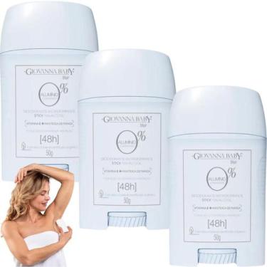 Imagem de Kit Giovanna Baby Antitranspirante Stick Blue 0 Alumínio 50g
