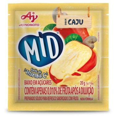 Imagem de Refresco Em Pó Mid Sabor Cajú 20G - MID®