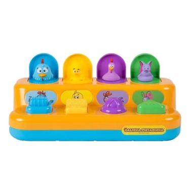 Imagem de Brinquedo pop up interativo popo galinha pintadinha - winfun