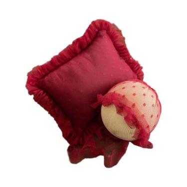 Imagem de Chapéu De Renda Para Bebês Recém-nascidos, Adereços Para Fotografia, A