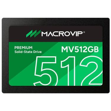Imagem de SSD Interno 2.5 SATA 3 MV512GB 512GB Leitura Rápida Funcionamento Silencioso Macrovip