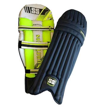 Imagem de SS Cricket Match Protetor de perna premium para rebatidas - Tamanho masculino, edição 2019, BLUE COLOR