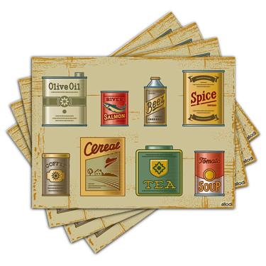 Imagem de Jogo Americano - VIntage com 4 peças - 149Jo