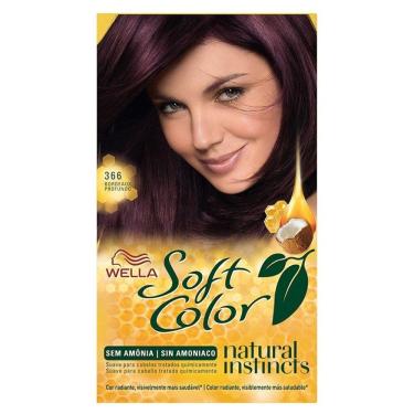 Imagem de Kit Tintura Soft Color Bordô Profundo 366