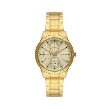 Imagem de Relógio Orient Feminino Fgssm083 C1Kx Dourado Multifunção
