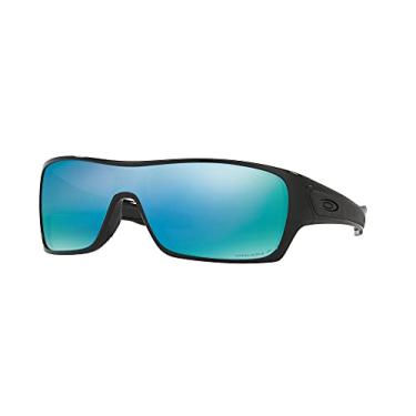Imagem de Oakley OO9307 Turbine Rotor Sunglasses+ Vision Group Accessories Bundle(Polished Black/Prizm Deep Water Polarized (930708)