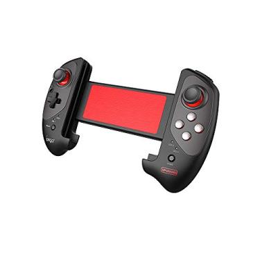 Imagem de mingzhe Controlador de jogo PG-9083S BT4.0 Gamepad sem fio Joystick com alça elástica para Android iOS