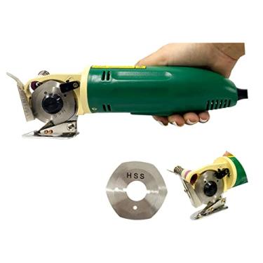 Imagem de ARTMAK Máquina de Cortar Elétrica Bananinha 2 Polegadas para Tecidos e Couro, com Disco Oitavado e Afiador Integrado, 110v