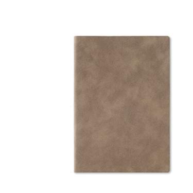 Imagem de A5 100 folhas de linha grossa caderno de couro PU caderno de negócios escola viagem escritório planejador semanal diário, 4,4 peças