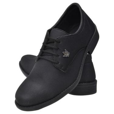 Imagem de Sapato Social Masculino Oxford Simples Básico Liso Leve - Mr Try Shoes