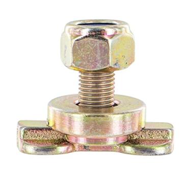 Imagem de US Cargo Control Parafuso rosqueado em L com parafuso duplo, força de ruptura de 2,5 kg, use com trilhos em L em seu caminhão ou reboque para criar pontos de ancoragem de parafuso resistentes