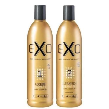 Imagem de Exo Hair Exoplastia Capilar Kit De Alisamento 2X500ml