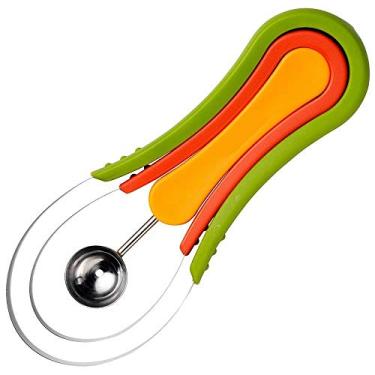 Imagem de Cortador Boleador Frutas Legumes 3 Un Melancia Mamão Manga