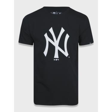 Imagem de Camiseta new era basico essentials tri new york yankees preto MBV22TSH075