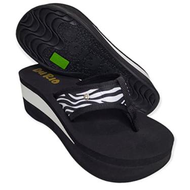 Imagem de Tamanco Plataforma Anabela DuRio Tijuca Ortopedico Esporao (Branco, br_footwear_size_system, adult, numeric, numeric_40)