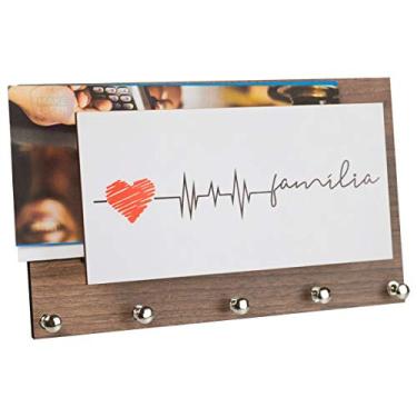 Imagem de Porta Chaves e Cartas Batimento Família Madeirado