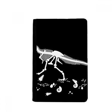Imagem de Dinosaur Bone Bones Porta-passaporte médio Notecase Burse capa carteira porta-cartões