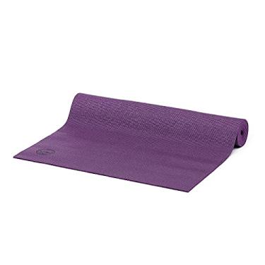 Imagem de Tapete de Yoga PVC ecológico Asana indicado para iniciantes, ginástica e pilates 183x60cm Bodhi (Ameixa)