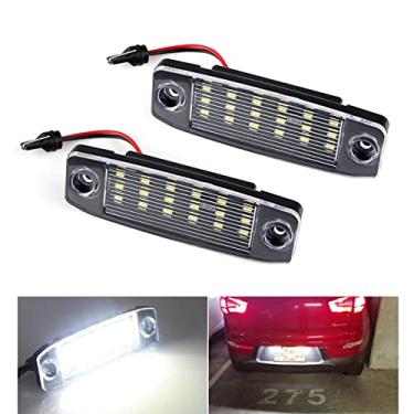 Imagem de MALOOS 2 peças de luzes de placa de carro sem erro branco Para Hyundai Sportage Para Sonata 10 Sonata YF GF 10