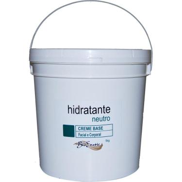 Imagem de Creme Base Hidratante Neutro Facial ,Corporal 5Kg Bioexotic