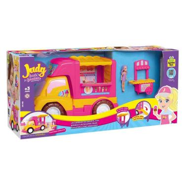 Imagem de Veículo Roda Livre - Judy - Truck Sorveteria - Samba Toys