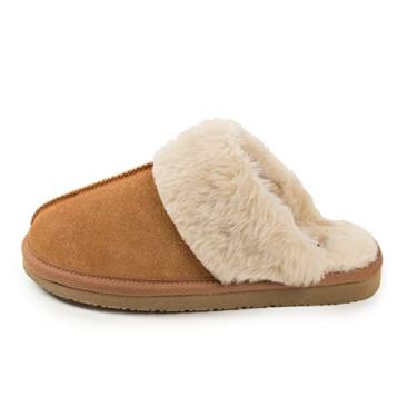 Imagem de Minnetonka Chesney Scuff feminino, Canela, 37