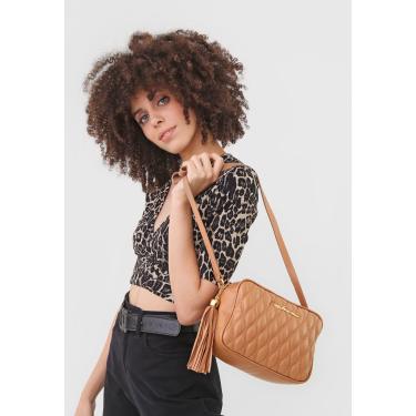 Imagem de Bolsa Luiza Barcelos Matelassê Bege Luiza Barcelos 77770041 feminino
