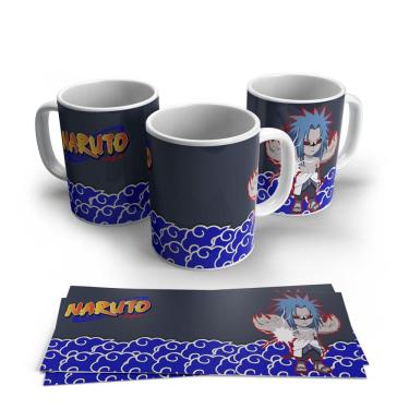 Imagem de Caneca de Porcelana Naruto Sasuke Estagio 2 Personagens