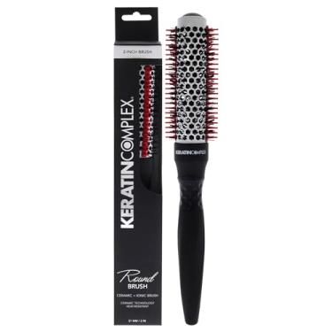 Imagem de Complexo de escova térmica redonda queratina unissex, 2 unidades