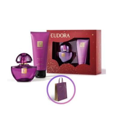 Imagem de Presente Perfume Eau De Parfum Para Mulher Edp Roxo Eudora Perfume 35M