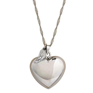 Imagem de Roman 13546 Heart Chime Necklace Angel Caller, 36-inch Length, Brass