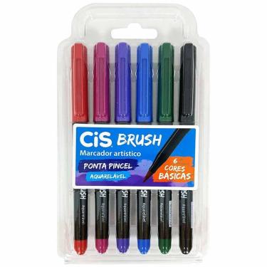 Imagem de Marcador Artistico Brush Aquarelavel Cis