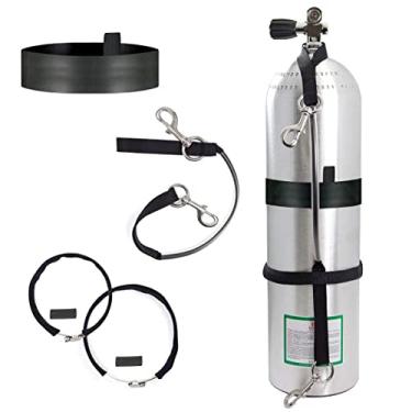 Imagem de XS Scuba Kits de alça para garrafa de palco - cilindros de 13 a 15 cm de diâmetro