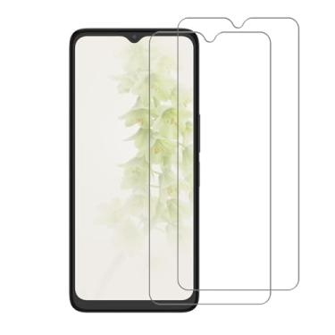 Imagem de VIESUP Película protetora de vidro temperado TCL 40 NxtPaper 5G 16.8 cm - [Pacote com 2] Película de vidro protetora antiarranhões ultra transparente fácil de instalar para telefone TCL 40 NxtPaper 5G