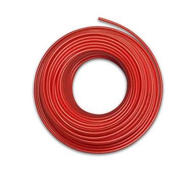 Imagem de Tubo de plástico de grau alimentício de 0,6 cm para sistema de filtro de água RO, aquários, geladeiras, ECT, 100 Feet, Red