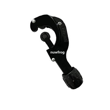 Imagem de nuwfrog Cortador de tubos e tubos de 1/8 a 1-3/8 polegada com lâmina extra e alargador para tubo de aço inoxidável fino de PVC, metal, latão - cortador de tubo de cobre