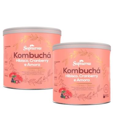 Imagem de Kombuchá Sabor Hibiscus Cranberry E Amora 200gr - 2 Unidades
