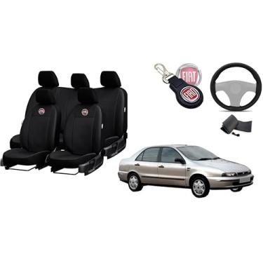 Imagem de Capa de couro para o banco marea 1996-2007 proteção impermeável