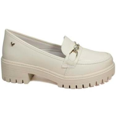 Imagem de Sapato Loafer Mississipi Bertini Baunilha Feminino Q8551-Feminino