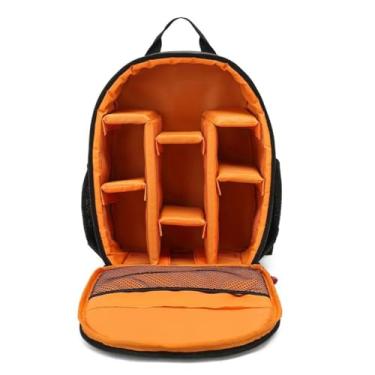 Imagem de Mochila impermeável para câmera | Câmera Mochila DSLR SLR Fotografia Câmera Bag | Bolsa de vídeo portátil para tripé de viagem, acessórios para câmeras