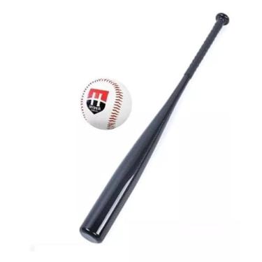 Imagem de Kit Baseball Taco De Madeira + Bolinha Hyper
