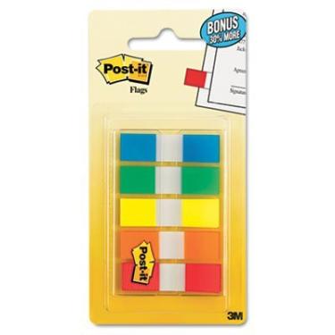 Imagem de Post-it Flags Products - Bandeiras Post-It - Bandeiras pequenas em dispensadores, cinco cores, 20/colorido, 5 dispensadores/pacote - Vendido como 1 pacote - Chame atenção e obtenha resultados! -