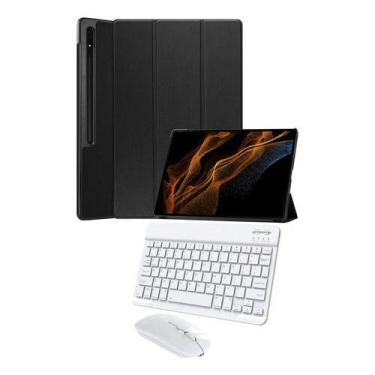 Imagem de Capa Com Teclado+mouse P Tablet Sm Galaxy Tab S8 Utra 14.6 - Skin Zabo