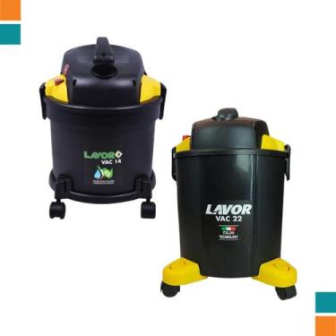 Imagem de Saco Desc aspirador LAVOR VAC 14 e 22 6 unid Limpeza Diaria - AllClean