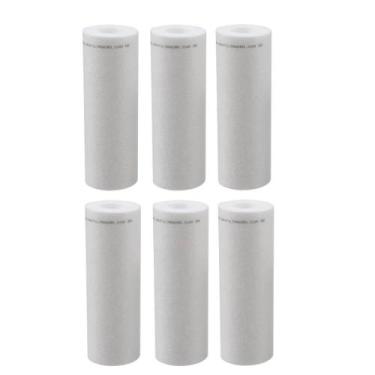 Imagem de Kit 6 Refil Filtro Maquina De Lavar Polipropileno 7 Fit Lav Maqlav Acq
